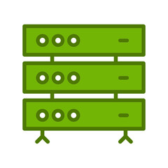 Obraz premium Server Icon