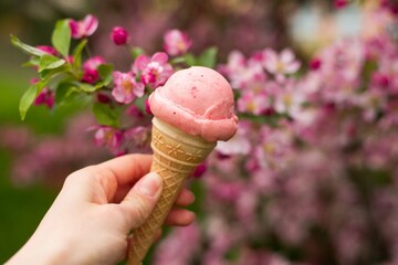 Cheerful kid boy swings on a wheel with chains on a swing in the evening at sunset.