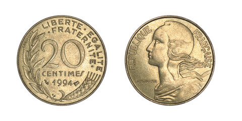 France 20 Centimes, 1994