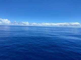 blue sky and sea