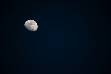 Naklejka na ściany i meble full moon over sky