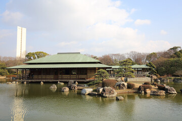 大仙公園の日本庭園