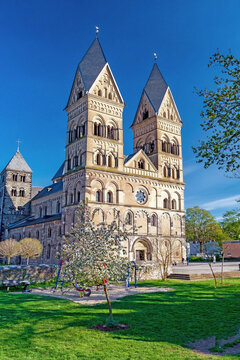 Basilika Maria Himmelfahrt von Andernach am Rhein, Rheinland-Pfalz, Deutschland