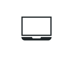 Laptop icon. computer icon vector