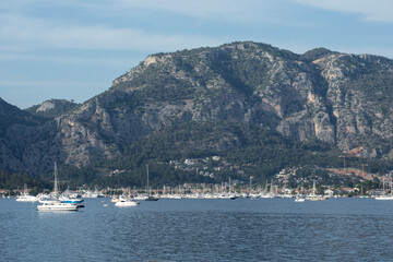 Fototapeta premium Gocek town in the eagean Turkey