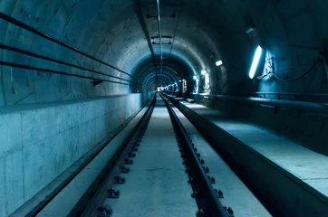 Foto op Plexiglas Light Rail Transit Tunnel © TorontoViewFinder