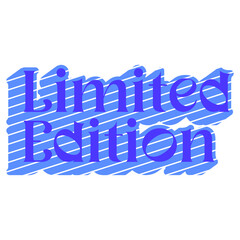 short inspiration motivation quote limited edition vector illustration