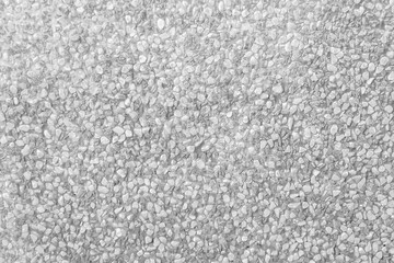 Pebble surface  in hamper seamless patterns decorative on concrete wall on white light grey background
