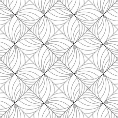 seamless pattern with black and white geometric shapes for laminates sheet design