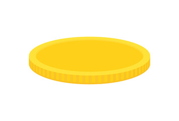 無地のコイン･硬貨 - 通貨のマークのないシンプルなお金の素材