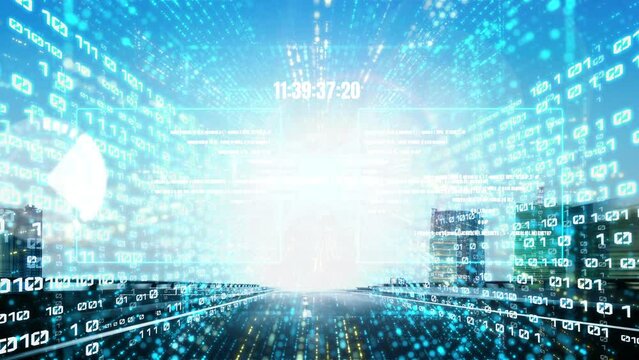 Software development, application programming code and tacit computer coding . Concept of smart digital transformation and technology disruption that changes global trends in new information era .