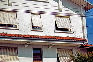 Naklejka premium Detail of the window on building