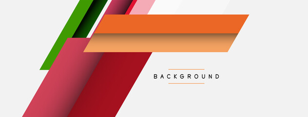 Background. Geometric diagonal square shapes and lines abstract composition. Vector illustration for wallpaper banner background or landing page