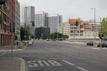 Fototapeta premium Berlino, Alexanderplatz, panoramiche