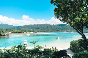 沖縄の離島石垣島の絶景！川平湾。