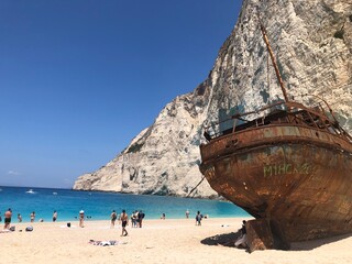 Zakynthos Navagio bay (shipwreck)