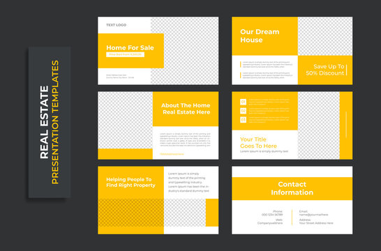 Real estate powerpoint presentation template