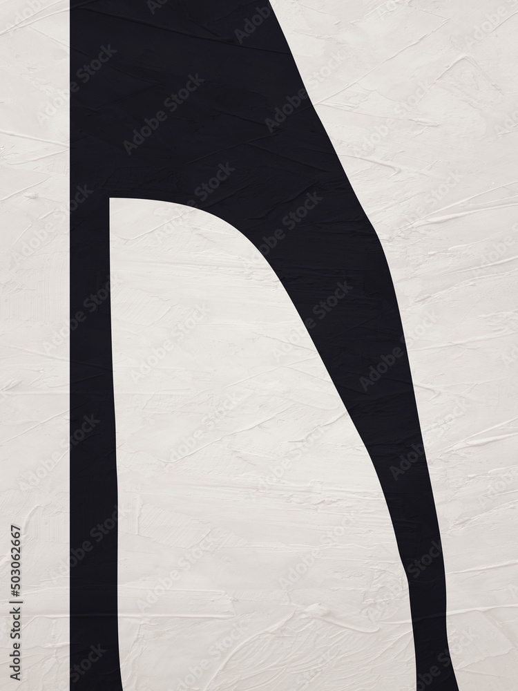 Poster abstract art of geometric shapes with colorful texture
