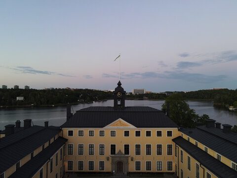 Aerial view of Ulriksdal Palace, Sweden
