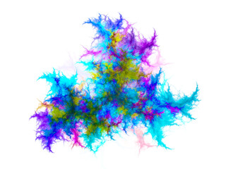 
surreal futuristic digital 3d design art abstract background fractal illustration for meditation and decoration wallpaper