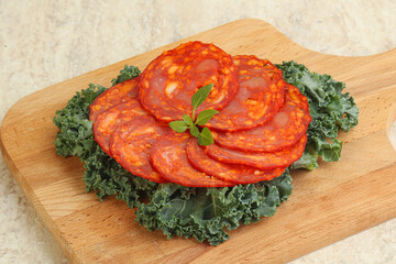 Italian pork dry sausage - Chorizo