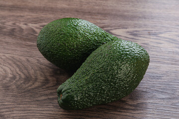 Fresh ripe green organic exotic avocado