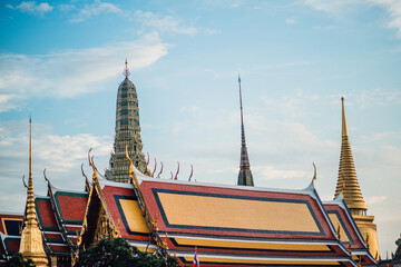  Wat Phra Kaew.Temple of the Emerald Buddha.Wat Phra Si Rattana Satsadaram