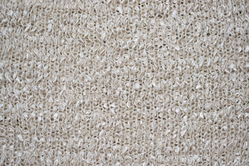 Powdery color fabric cloth texture close-up.