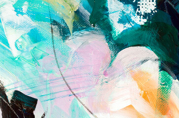 painted abstract background