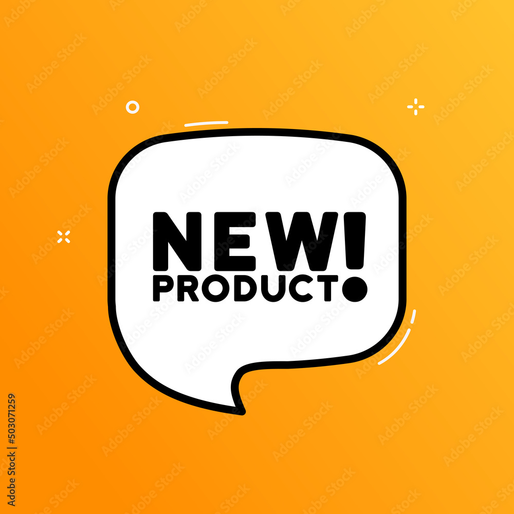 Poster speech bubble with new product text. boom retro comic style. pop art style. vector line icon for bus