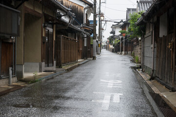富田林の町並み