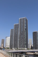 Fototapeta premium 勝どき高層マンション
