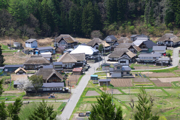 前沢曲家集落（福島県・南会津町）