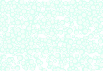 Bubbles vector seamless pattern. Soap texture background. Soft drinks's bubble.