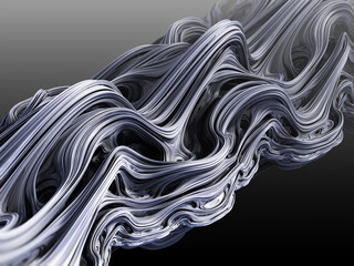 
surreal futuristic digital 3d design art abstract background fractal illustration for meditation and decoration wallpaper
