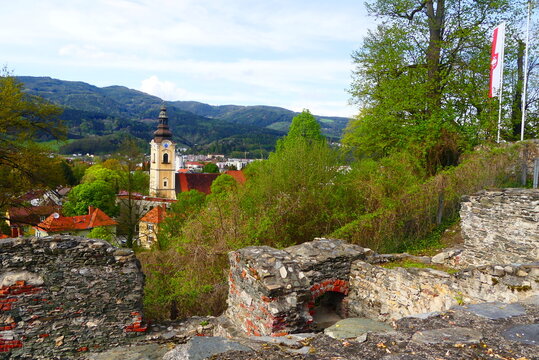 Blick auf Leoben 