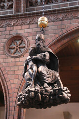 Obraz premium Berlino, Nikolaikirche, Chiesa di San Nicola