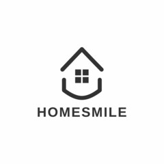 Logo Design Vector Minimal Style for House