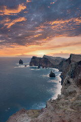 Madeiras Steilküste