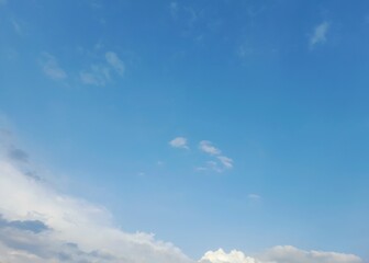 blue sky with clouds
