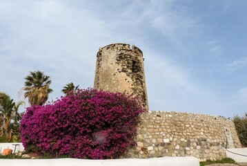 Medieval watchtower in Torremuelle, Benalm&aacute;dena