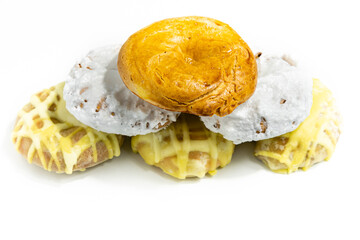 rosquillas de san Isidro or rosquillas del santo, typical Madrid dessert for its patron's day