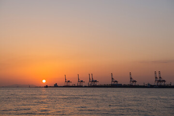 夕方のダイヤモンドポイント