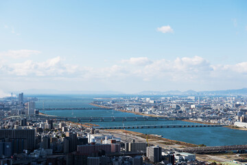 Obraz premium 淀川の景色