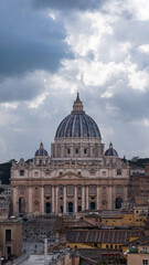 Fototapeta na wymiar Saint Peter Cathedral from Vatican
