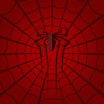 spiderman dress design vector shape