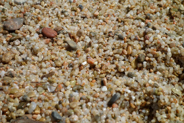 beach pebbles