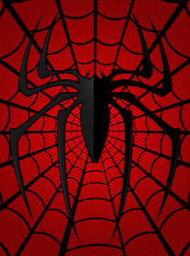 Spider Man Dress Vector Design Shape