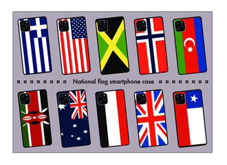 国旗スマホケース