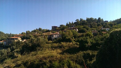 Obraz premium Greece houses